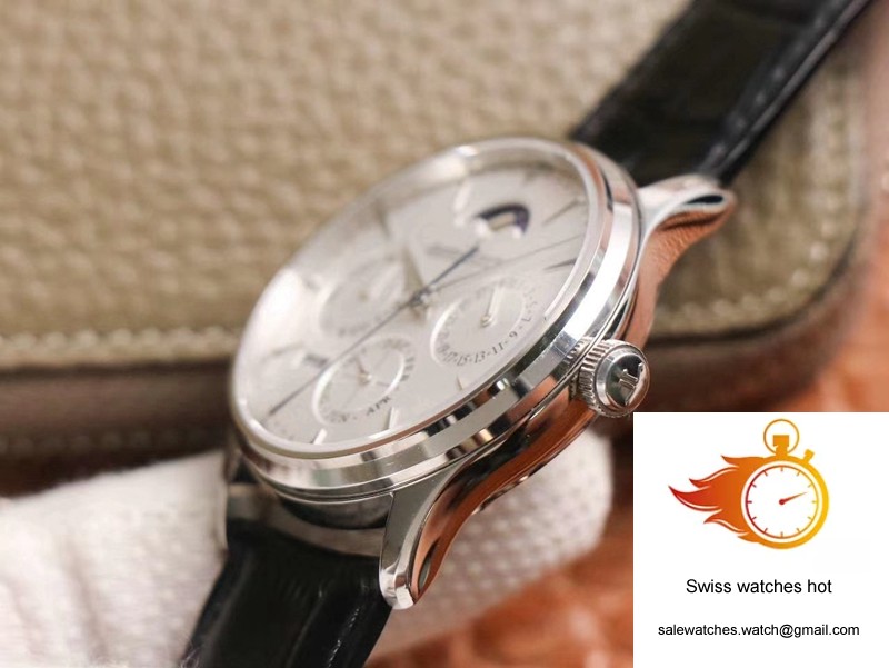Jaeger-LeCoultre Master Ultra Thin Moon Perpetual Calendar 130842J V9 Factory White Dial 5 Jaeger-LeCoultre Master Ultra Thin Moon Perpetual Calendar 130842J V9 Factory White Dial 5