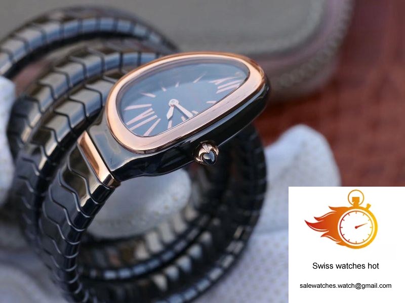Bvlgari Serpenti Spiga Watch 102885 BV Factory Rose Gold No Diamond 5 Bvlgari Serpenti Spiga Watch 102885 BV Factory Rose Gold No Diamond 5