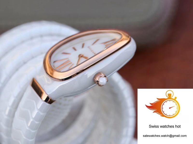 Bvlgari Serpenti Spiga Watch 102886 BV Factory Rose Gold No Diamond 5 Bvlgari Serpenti Spiga Watch 102886 BV Factory Rose Gold No Diamond 5