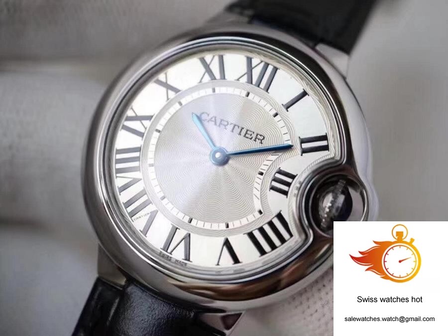 Ballon Bleu De Cartier WE902073 33MM V6 Factory Silver Dial 5 Ballon Bleu De Cartier WE902073 33MM V6 Factory Silver Dial 5