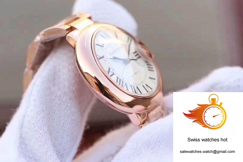 Ballon Bleu De Cartier Ladies 33MM W6920068 V9 Factory White Textured Dial 5 Ballon Bleu De Cartier Ladies 33MM W6920068 V9 Factory White Textured Dial 5