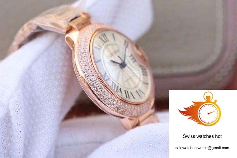 Ballon Bleu De Cartier 36MM WE902064 V9 Factory White Dial 5 Ballon Bleu De Cartier 36MM WE902064 V9 Factory White Dial 5