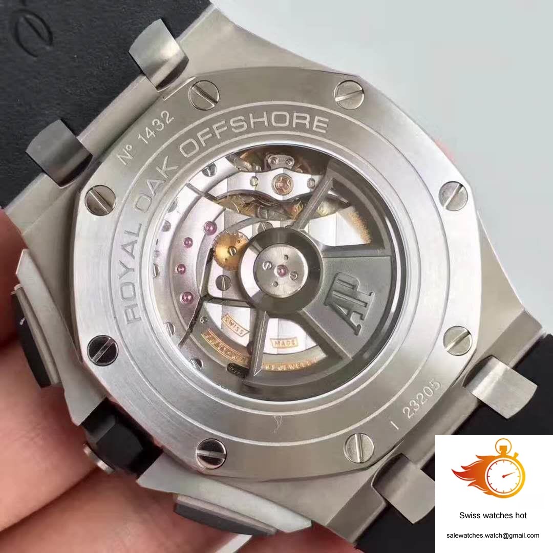 Audemars Piguet Royal Oak Offshore 26400SO.OO.A002CA.01 JF Factory V2 White Dial 5 Audemars Piguet Royal Oak Offshore 26400SO.OO.A002CA.01 JF Factory V2 White Dial 5