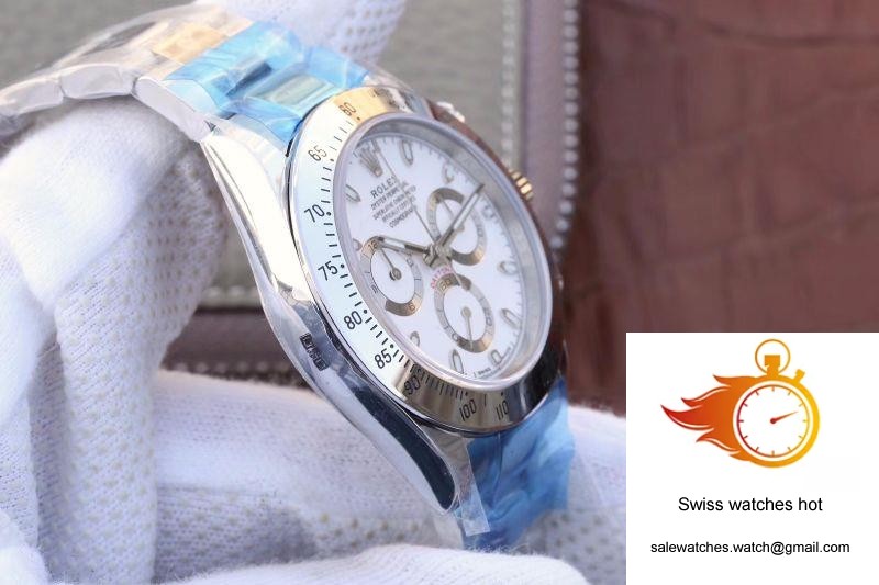 Rolex Daytona Cosmograph 116520 Noob Factory White Dial 5 Rolex Daytona Cosmograph 116520 Noob Factory White Dial 5