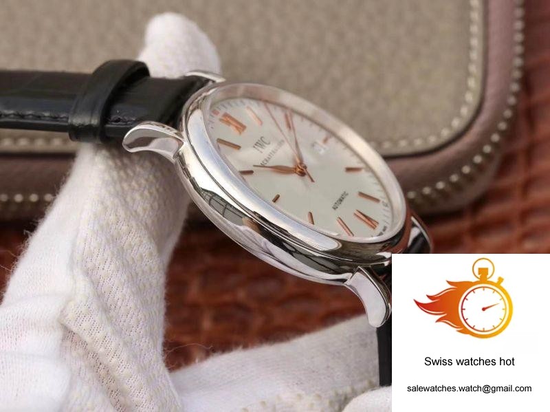IWC Portofino Automatic IW356501 MKS Factory Black Leather Strap White Dial 5 IWC Portofino Automatic IW356501 MKS Factory Black Leather Strap White Dial 5
