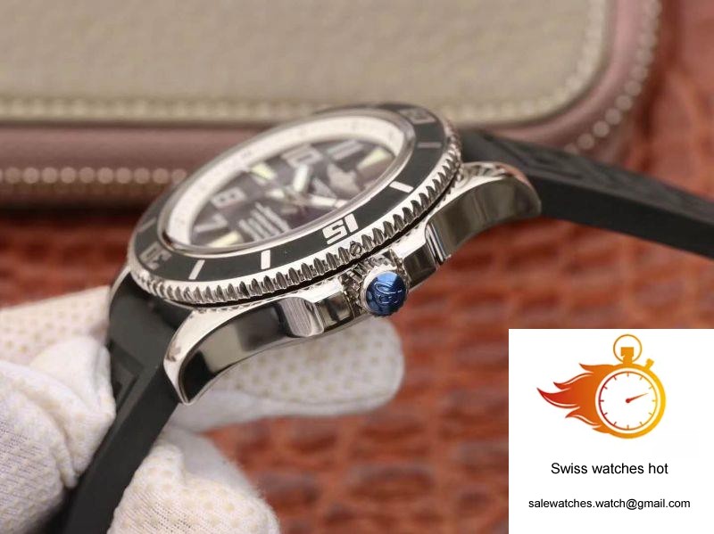 Breitling Superocean 42 Abyss White A1736402/BA29 ZF Factory Black Dial 5 Breitling Superocean 42 Abyss White A1736402/BA29 ZF Factory Black Dial 5