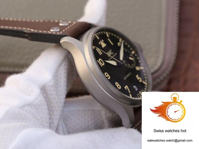 IWC Big Pilot Heritage IW501004 Titanium ZF Factory Black Dial 5 IWC Big Pilot Heritage IW501004 Titanium ZF Factory Black Dial 5