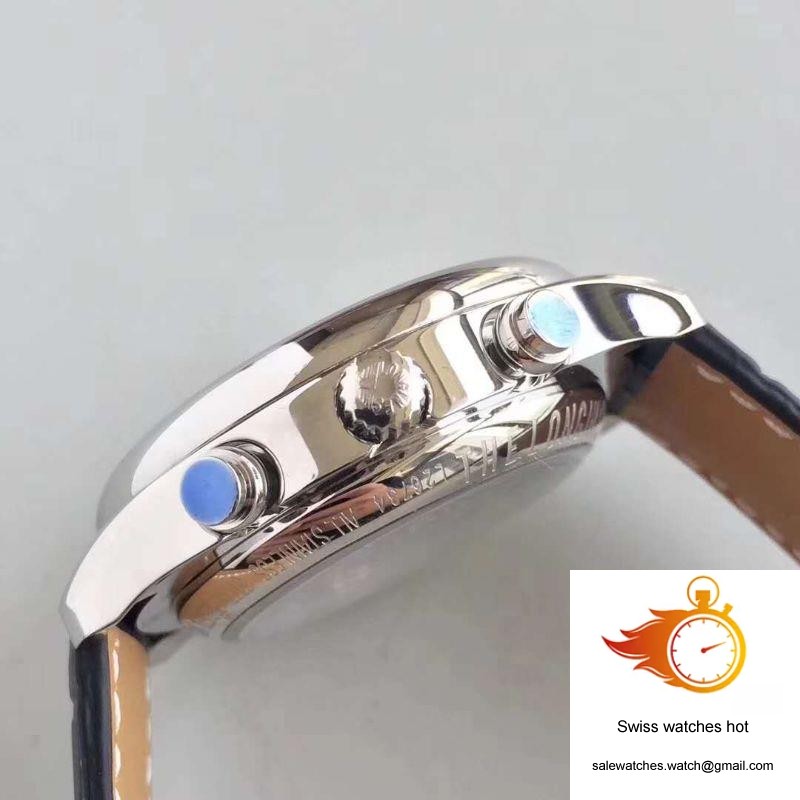 Longines Master Collection Moonphase Chronograph L2.673.4.78.3 JF Factory White Dial 5 Longines Master Collection Moonphase Chronograph L2.673.4.78.3 JF Factory White Dial 5