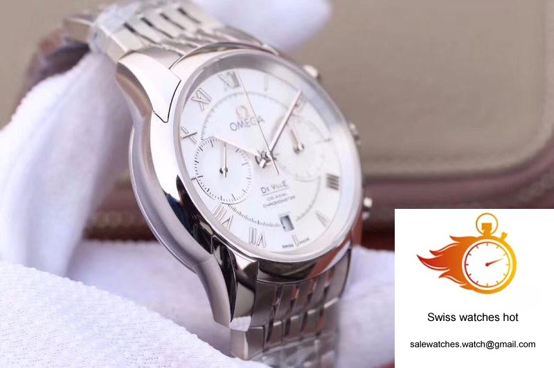 Omega De Ville Co-Axial Chronograph 42MM 431.10.42.51.02.001 OM Factory White Dial 5 Omega De Ville Co-Axial Chronograph 42MM 431.10.42.51.02.001 OM Factory White Dial 5