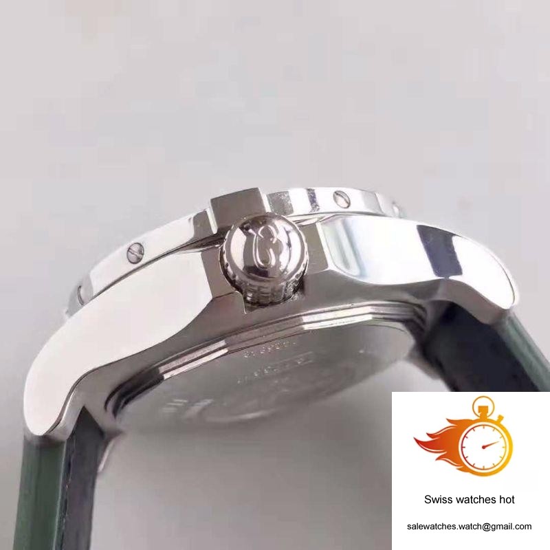 Breitling Avenger II Seawolf A1733110/BC30/435X/A20BASA.1 Green Leather Strap GF Factory Black Dial 5 Breitling Avenger II Seawolf A1733110/BC30/435X/A20BASA.1 Green Leather Strap GF Factory Black Dial 5