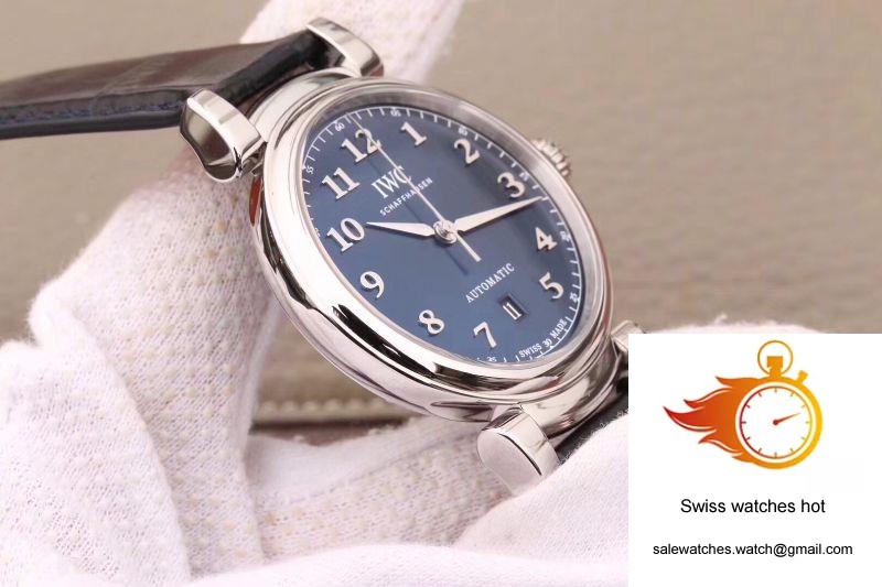 IWC Da Vinci Automatic IW356601 MKS Factory Blue Dial 5 IWC Da Vinci Automatic IW356601 MKS Factory Blue Dial 5