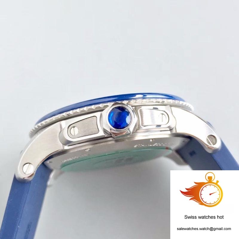 Calibre De Cartier Diver 42MM WSCA0011 JF Factory White Dial 5 Calibre De Cartier Diver 42MM WSCA0011 JF Factory White Dial 5