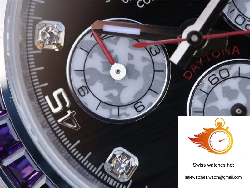 Rolex Daytona Cosmograph Rainbow 116595RBOW BL Factory Black Dial 5 Rolex Daytona Cosmograph Rainbow 116595RBOW BL Factory Black Dial 5