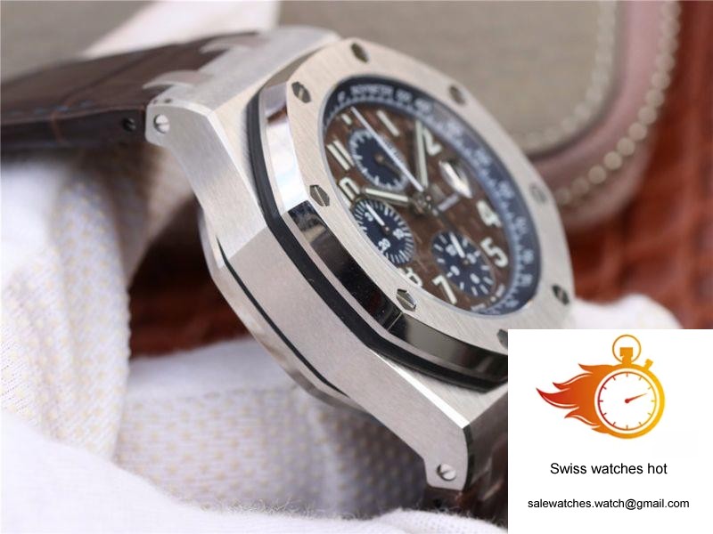 Audemars Piguet Royal Oak Offshore 26470ST.OO.A099CR.01 JF Factory Brown Dial 5 Audemars Piguet Royal Oak Offshore 26470ST.OO.A099CR.01 JF Factory Brown Dial 5