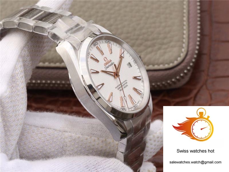 Omega Seamaster Aqua Terra 231.13.42.21.02.003 VS Factory White Dial 5 Omega Seamaster Aqua Terra 231.13.42.21.02.003 VS Factory White Dial 5