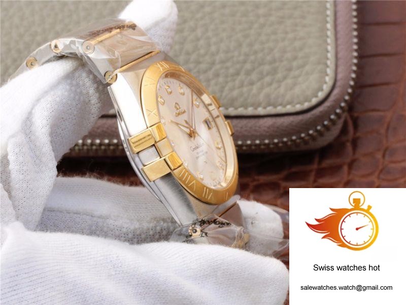Omega Constellation 123.20.38.21.52.002 V6 Factory White Dial 5 Omega Constellation 123.20.38.21.52.002 V6 Factory White Dial 5