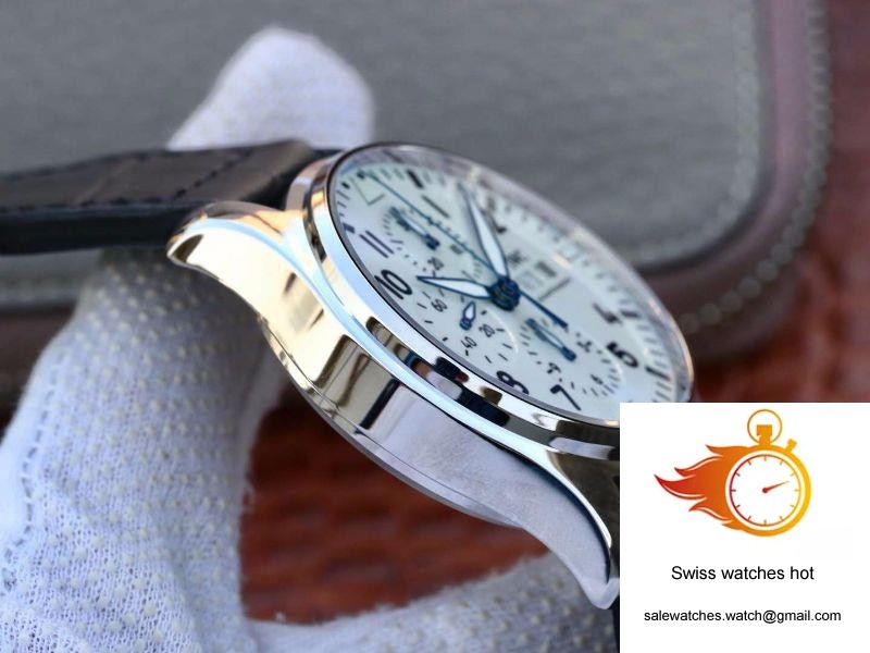 IWC Pilot Chronograph IW377725 ZF Factory White Dial 5 IWC Pilot Chronograph IW377725 ZF Factory White Dial 5