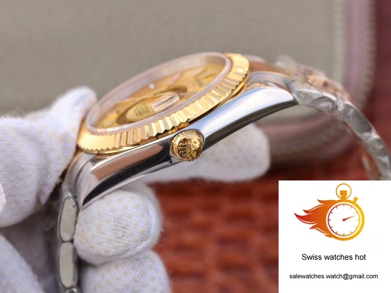 Rolex SKY-DWELLER 326938-72418 Gold Dial 5 Rolex SKY-DWELLER 326938-72418 Gold Dial 5