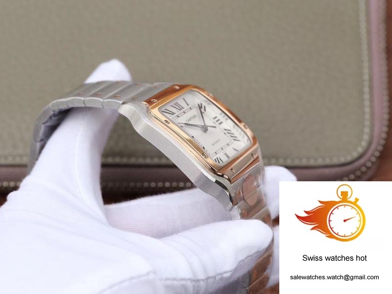 Cartier De Santos W2SA0006 BV Factory White Dial 5 Cartier De Santos W2SA0006 BV Factory White Dial 5