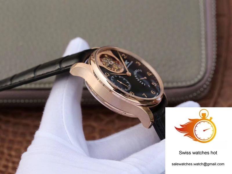 ZF Factory IWC Portuguese Tourbillon IW504210 18K Rose Gold Black Dial 5 ZF Factory IWC Portuguese Tourbillon IW504210 18K Rose Gold Black Dial 5