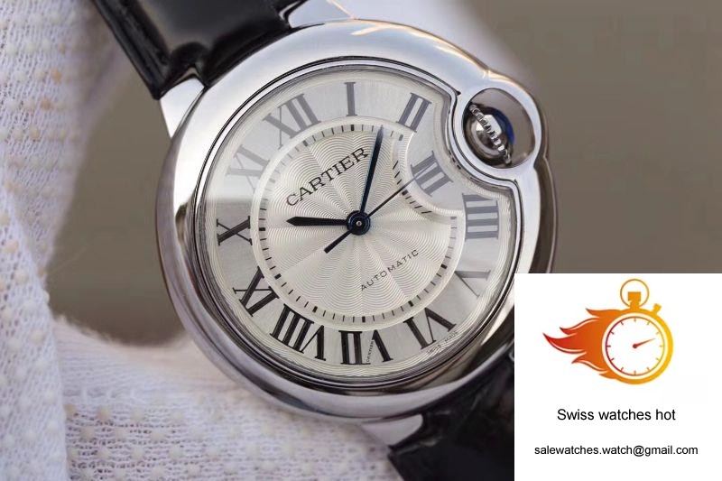 Ballon Bleu De Cartier 33mm W6920086 V6 Factory White Dial 5 Ballon Bleu De Cartier 33mm W6920086 V6 Factory White Dial 5