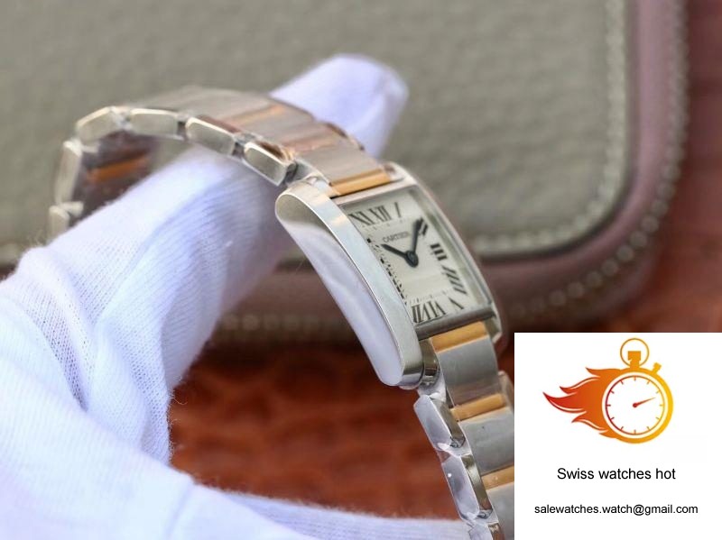 Cartier Tank Francaise Ladies W51007Q4 White Dial 5 Cartier Tank Francaise Ladies W51007Q4 White Dial 5