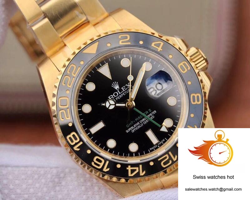 Rolex GMT Master II 116718 EW Factory Black Dial 5 Rolex GMT Master II 116718 EW Factory Black Dial 5