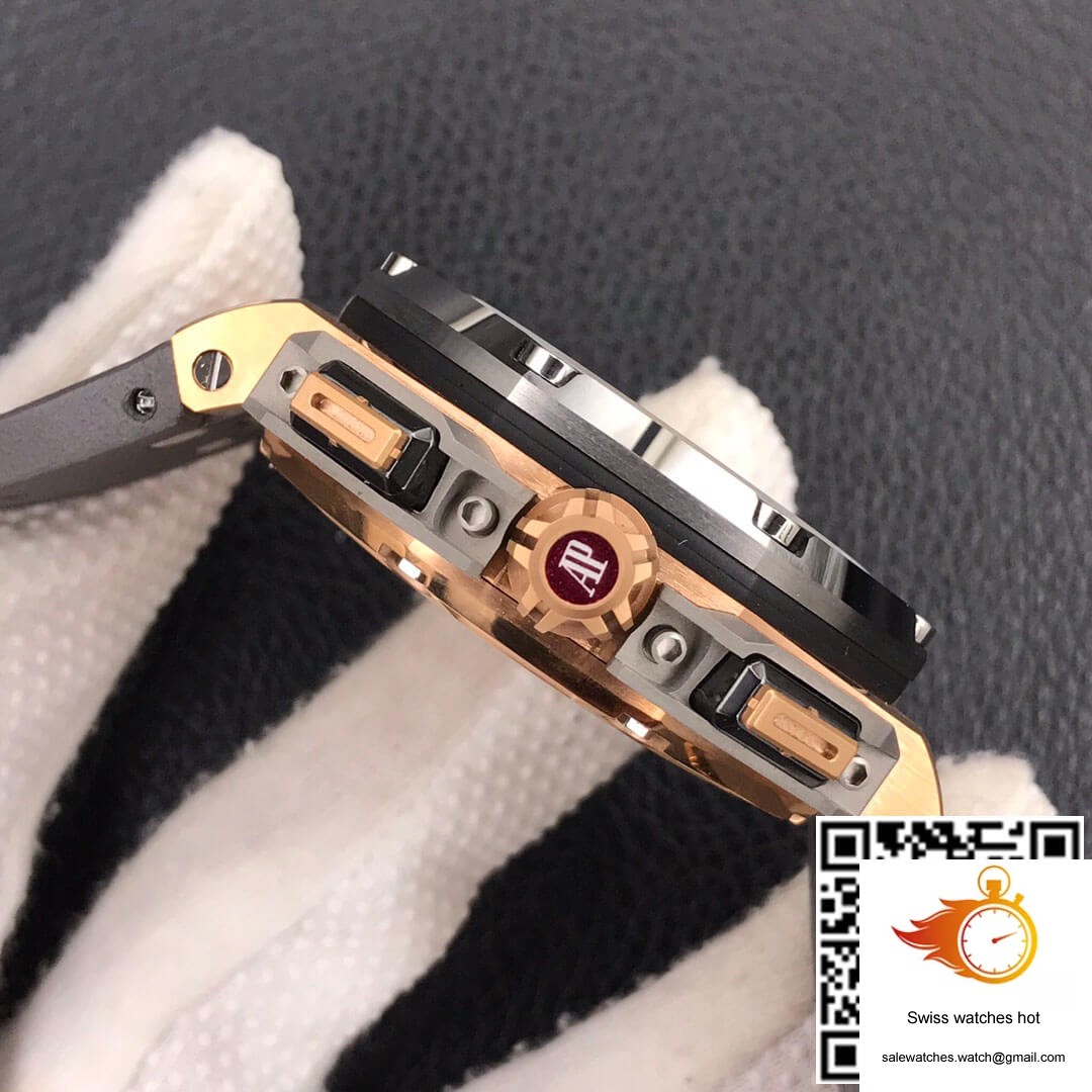 Audemars Piguet Royal Oak Offshore 26568OM.OO.A004CA.01 JF Factory Dark Grey Dial 5 Audemars Piguet Royal Oak Offshore 26568OM.OO.A004CA.01 JF Factory Dark Grey Dial 5