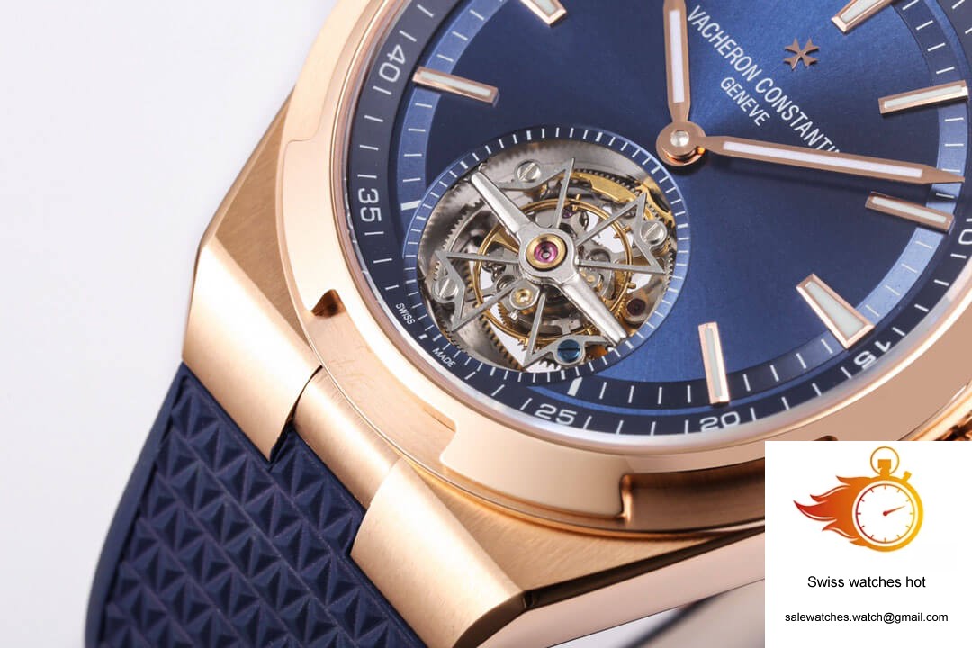Vacheron Constantin Overseas Tourbillon 6000V/110R-B733 BBR Factory Blue Rubber Strap 5 Vacheron Constantin Overseas Tourbillon 6000V/110R-B733 BBR Factory Blue Rubber Strap 5