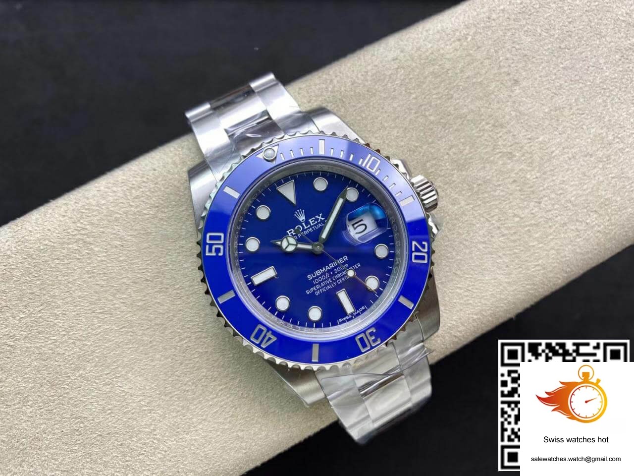 Rolex Submariner 116619LB-97209 VS Factory Blue Dial 5 Rolex Submariner 116619LB-97209 VS Factory Blue Dial 5