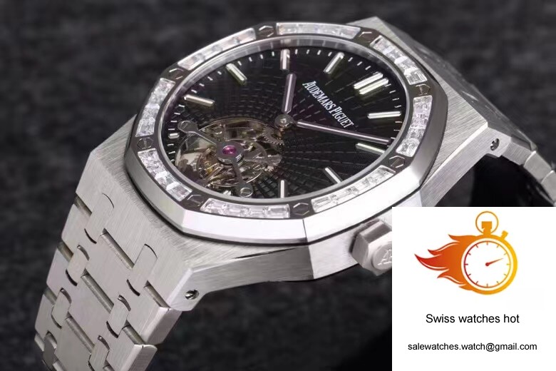 Audemars Piguet Royal Oak Tourbillon 26521BC.ZZ.1220BC.01 R8 Factory Diamond-set Bezel 5 Audemars Piguet Royal Oak Tourbillon 26521BC.ZZ.1220BC.01 R8 Factory Diamond-set Bezel 5