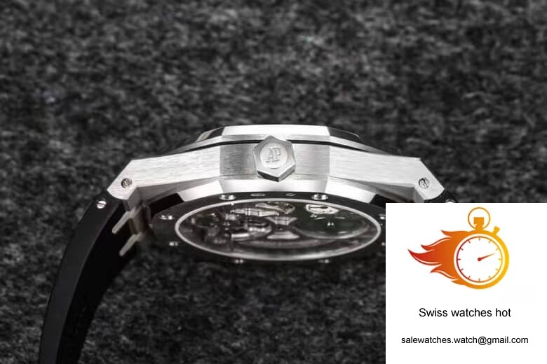 Audemars Piguet Royal Oak Tourbillon R8 Factory V3 Black Strap 5 Audemars Piguet Royal Oak Tourbillon R8 Factory V3 Black Strap 5