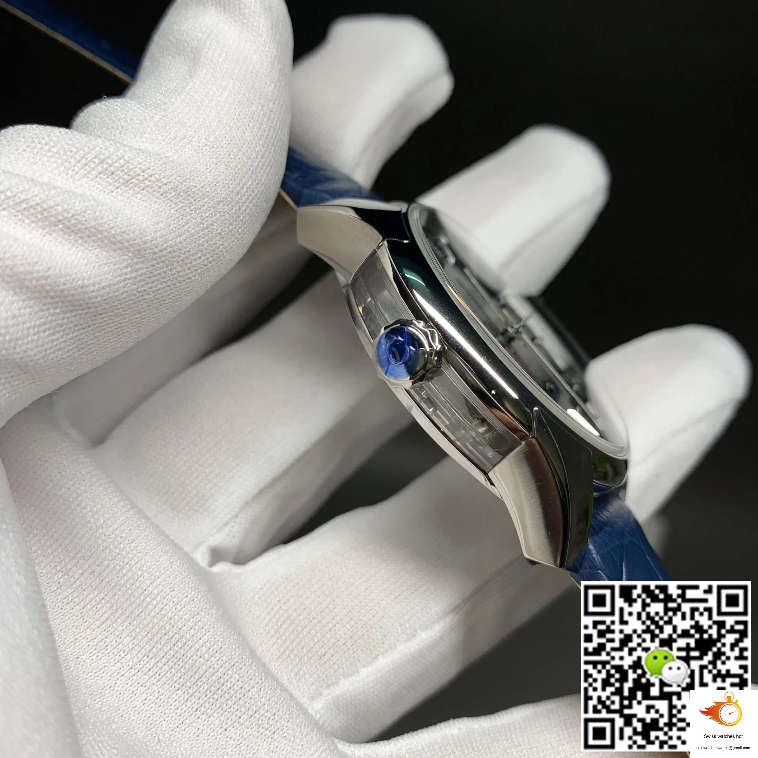 Omega De Ville 433.33.41.21.03.001 VS Factory Blue Dial 5 Omega De Ville 433.33.41.21.03.001 VS Factory Blue Dial 5