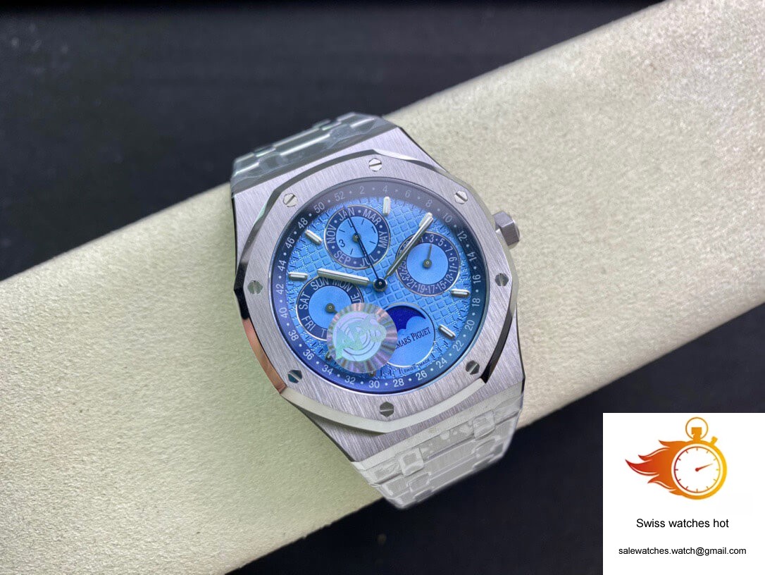 Audemars Piguet Royal Oak 26574PT.OO.1220PT.01 APS Factory Blue Dial 5 Audemars Piguet Royal Oak 26574PT.OO.1220PT.01 APS Factory Blue Dial 5
