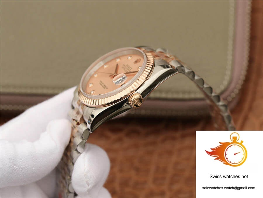 Rolex Datejust 116231 36MM GM Factory Diamond-set Pink Dial 5 Rolex Datejust 116231 36MM GM Factory Diamond-set Pink Dial 5