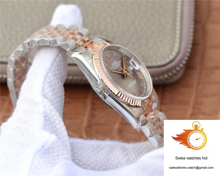 Rolex Datejust 116231-0087 36MM GM Factory Rose Gold Silver Dial 5 Rolex Datejust 116231-0087 36MM GM Factory Rose Gold Silver Dial 5