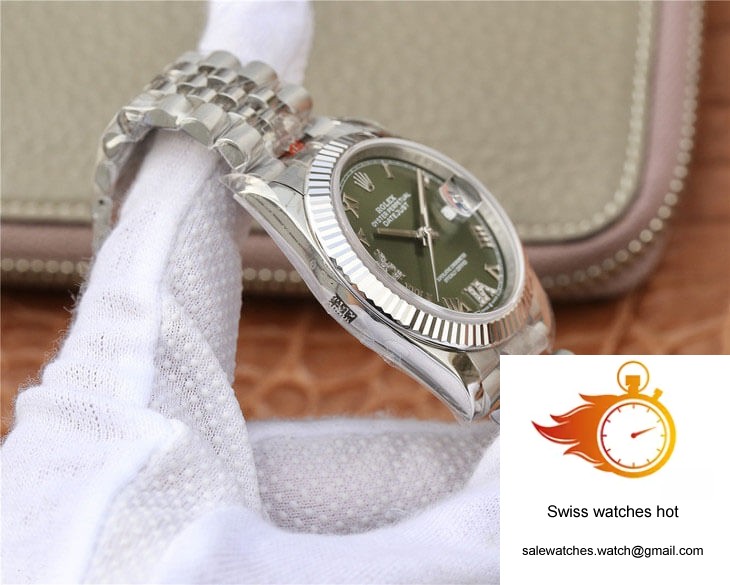 Rolex Datejust 36MM GM Factory Green Dial 5 Rolex Datejust 36MM GM Factory Green Dial 5