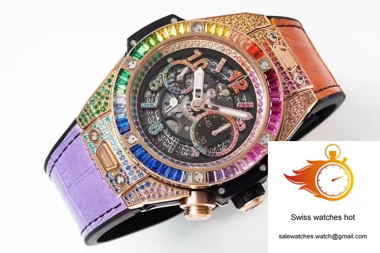 Hublot BIG BANG Unico 411.OX.9910.LR.0999 ZF Factory Rose Gold Skeleton Dial 5 Hublot BIG BANG Unico 411.OX.9910.LR.0999 ZF Factory Rose Gold Skeleton Dial 5