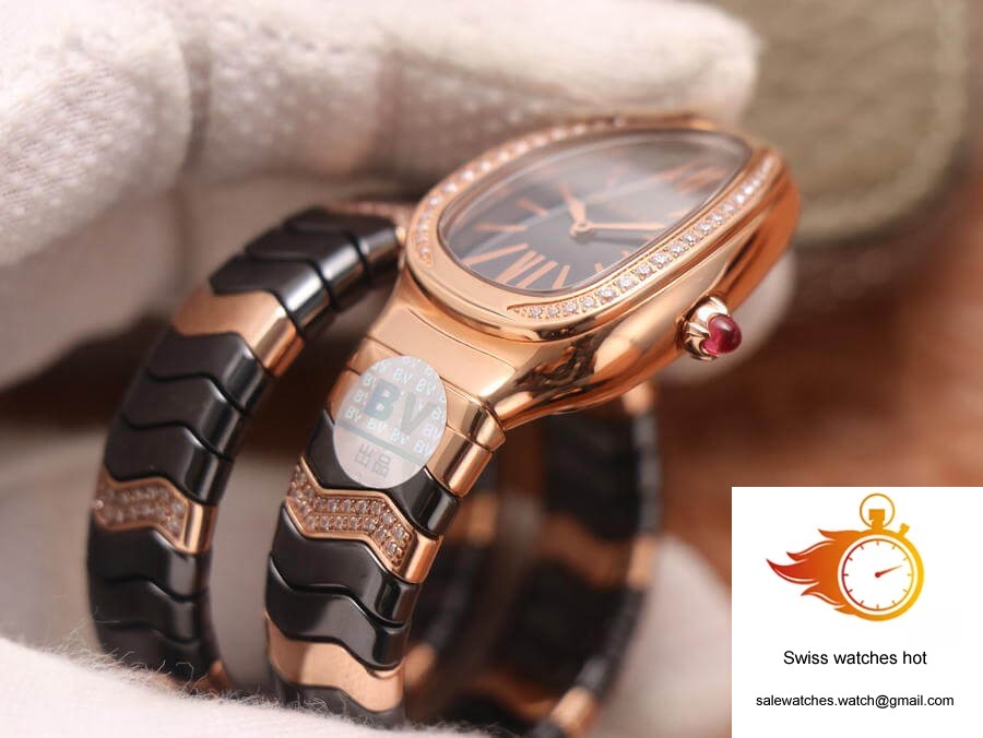 Bvlgari Serpenti BV Factory Rose Gold Diamonds 5 Bvlgari Serpenti BV Factory Rose Gold Diamonds 5