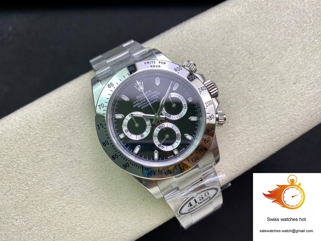 Rolex Cosmograph Daytona 116520 Clean Factory Stainless Steel Bezel 5 Rolex Cosmograph Daytona 116520 Clean Factory Stainless Steel Bezel 5