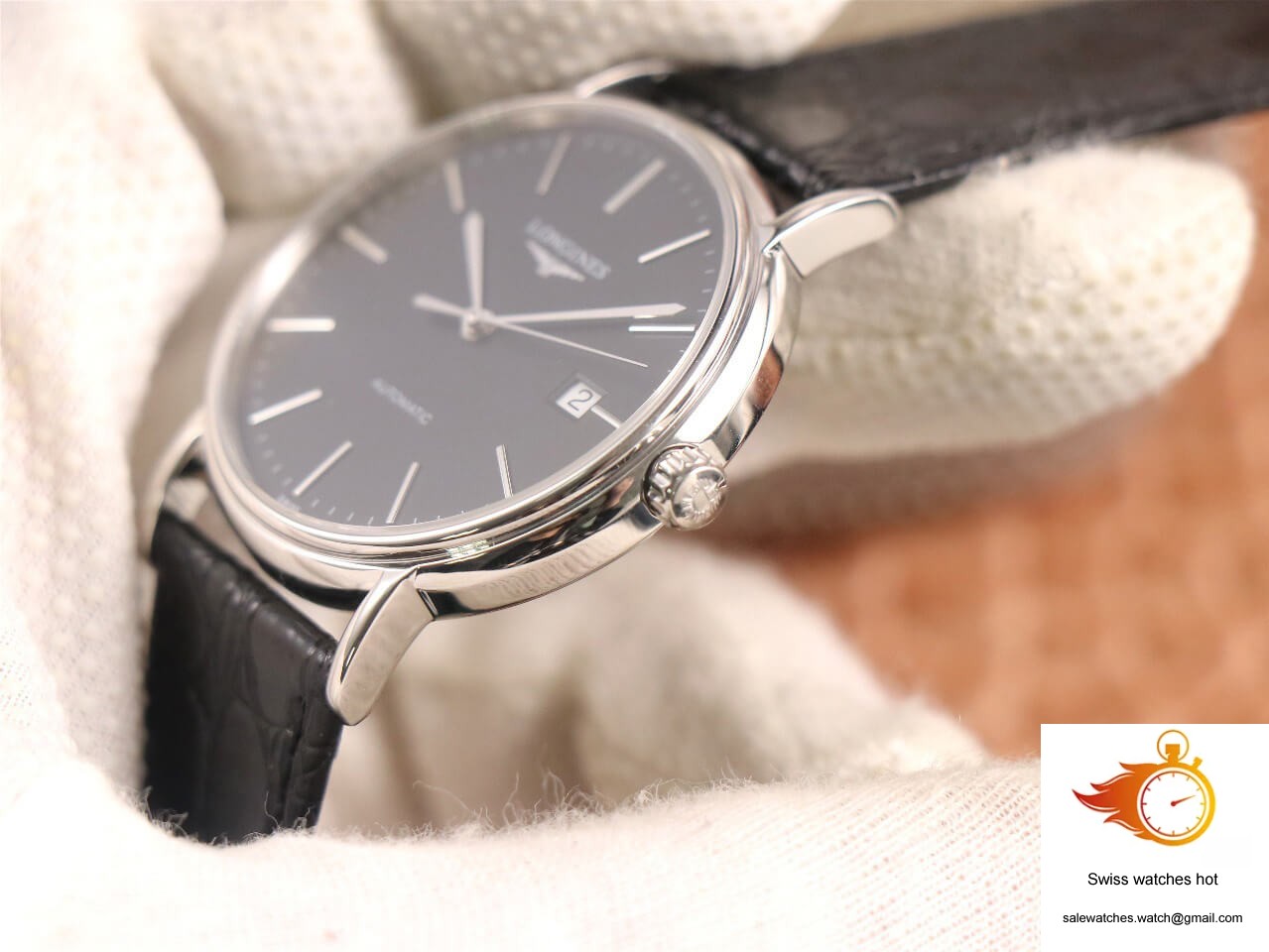 Longines Presence L4.921.4.52.2 KY factory Black Dial 5 Longines Presence L4.921.4.52.2 KY factory Black Dial 5