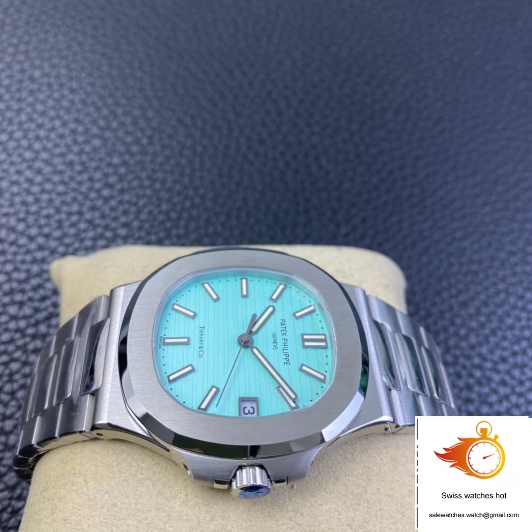 Patek Philippe Nautilus 5711/1A-018 3K Factory Tiffany Blue Dial 5 Patek Philippe Nautilus 5711/1A-018 3K Factory Tiffany Blue Dial 5