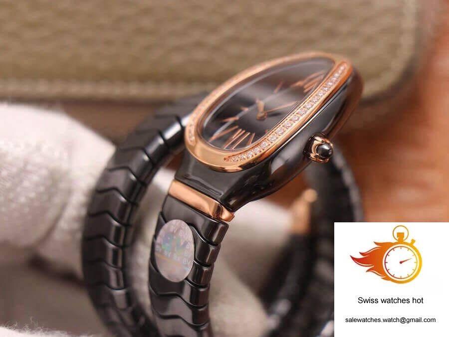 Bvlgari Serpenti 102532 BV Factory Rose Gold Diamond 5 Bvlgari Serpenti 102532 BV Factory Rose Gold Diamond 5