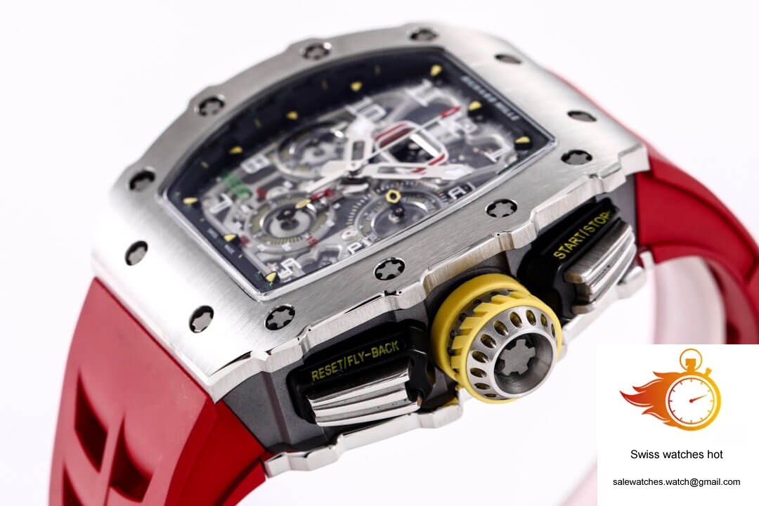 Richard Mille RM11-03RG KV Factory Titanium Red Strap 5 Richard Mille RM11-03RG KV Factory Titanium Red Strap 5