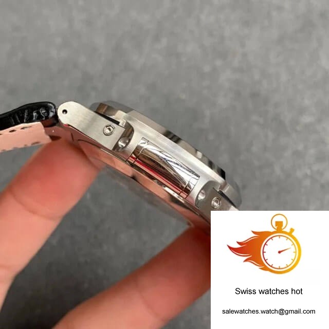 Patek Philippe Nautilus 5726/1A-010 GR Factory Black Leather Strap 5 Patek Philippe Nautilus 5726/1A-010 GR Factory Black Leather Strap 5