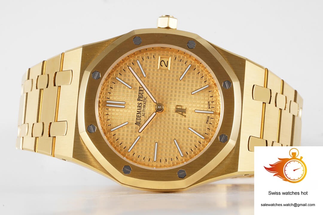 Audemars Piguet Royal Oak 15202BA.OO.1240BA.02 KZ Factory Gold Dial 5 Audemars Piguet Royal Oak 15202BA.OO.1240BA.02 KZ Factory Gold Dial 5