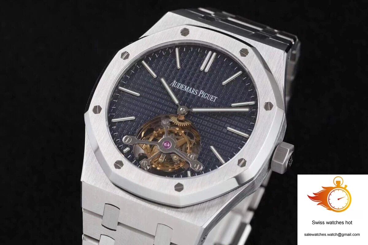 Audemars Piguet Royal Oak Tourbillon Extra Thin 26510ST.OO.1220ST.01 R8 Factory Blue Dial 5 Audemars Piguet Royal Oak Tourbillon Extra Thin 26510ST.OO.1220ST.01 R8 Factory Blue Dial 5