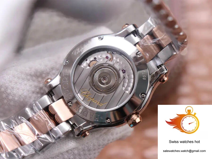 Chopard Happy Diamonds 278573-6014 YF Factory Rose Gold 5 Chopard Happy Diamonds 278573-6014 YF Factory Rose Gold 5