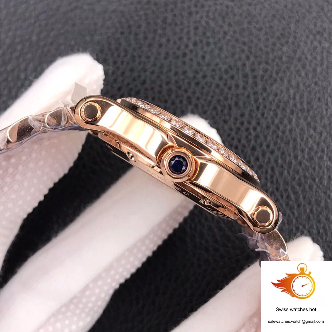 Chopard Happy Diamonds 274808-5015 YF Factory Rose Gold Dark Gray Dial 5 Chopard Happy Diamonds 274808-5015 YF Factory Rose Gold Dark Gray Dial 5