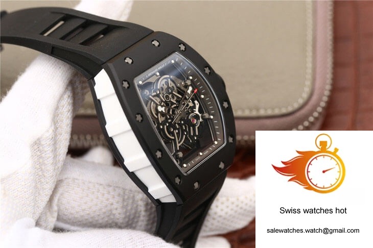 Richard Mille RM055 KV Factory Ceramics Black Strap 5 Richard Mille RM055 KV Factory Ceramics Black Strap 5